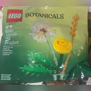 LEGO Botanicals Field Flowers Paper Bag 30701 (SEALED)